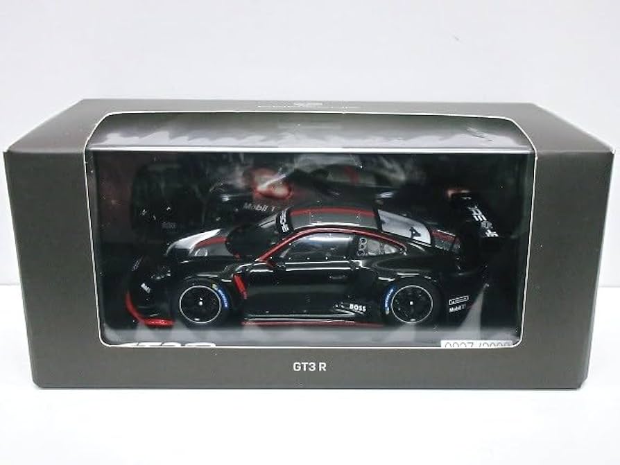 Porsche 911 (997) GT3 R ブラック ミニカー Amazon.co.jp: ミニカー 1/18 ポルシェ 911 997 GT3